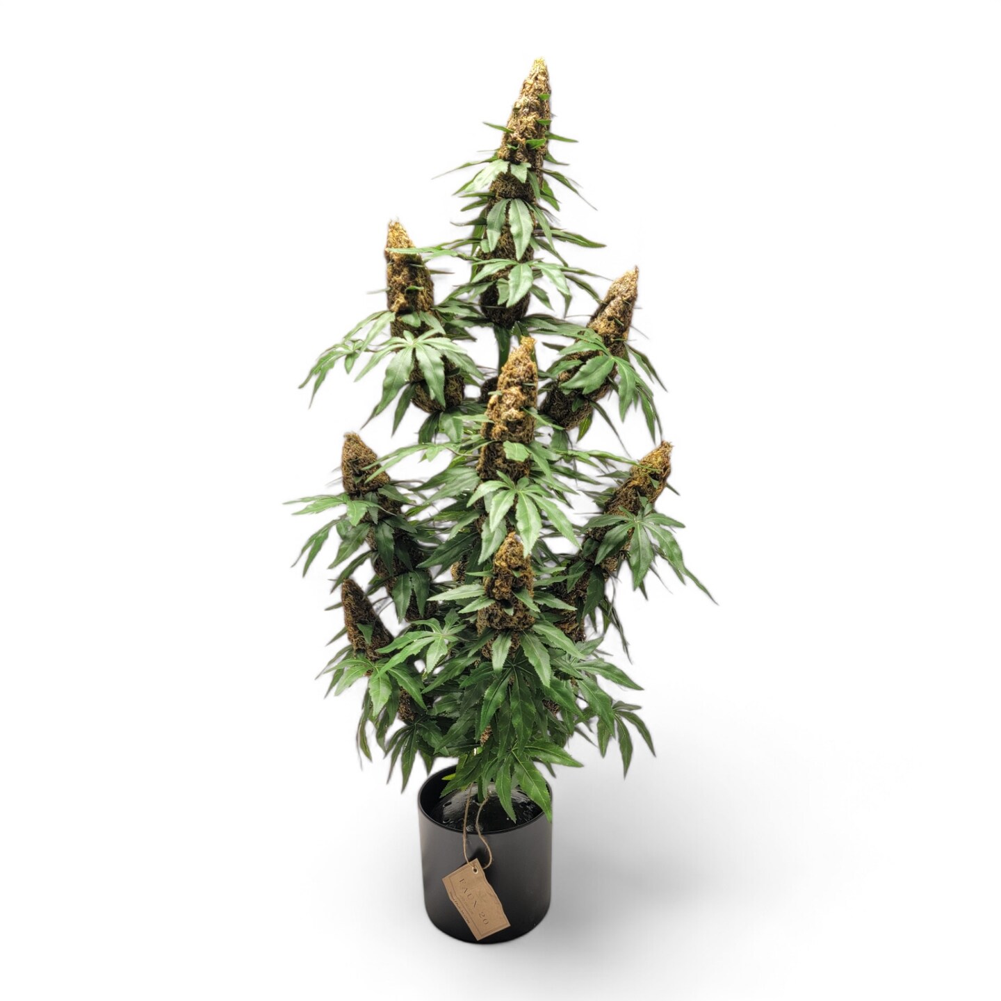 40" Artificial Marijuana Plant - Fake Weed Cannabis XXL (420) Decoration | FAUX-20 product 3