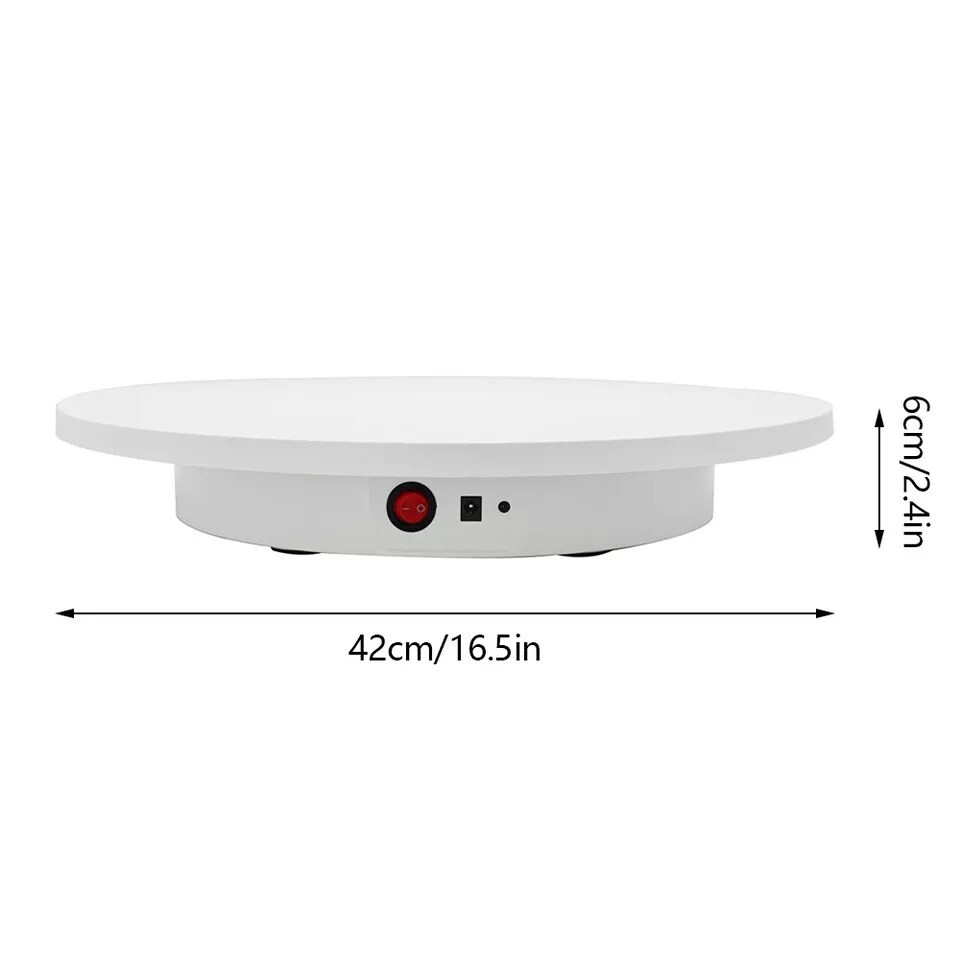 360° Electric Motorized Rotating Display Stand Photography Jewelry Show Holders