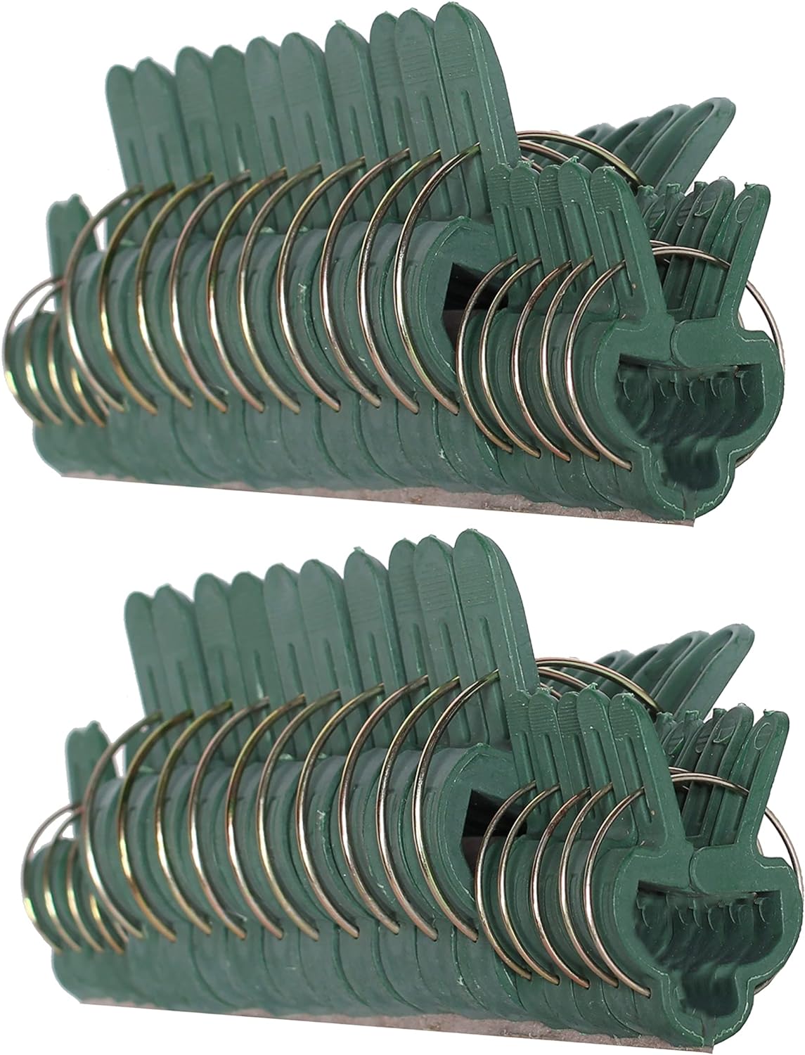 Ram-Pro Green Gentle Gardening Plant & Flower Lever Loop Gripper Clips, Tool for Supporting or Straightening Plant Stems, Stalks, and Vines