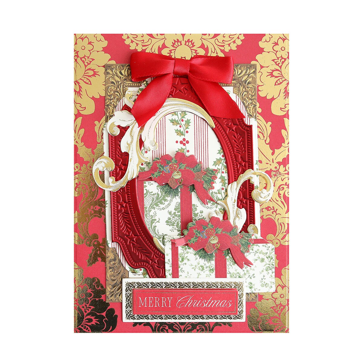Luxury Christmas Present Foil 300gsm Cardstock