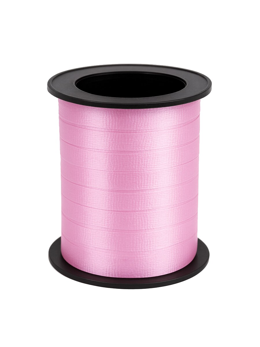60' Roll Shiny Bright Pink Balloon Present Wrapping Curling Ribbon