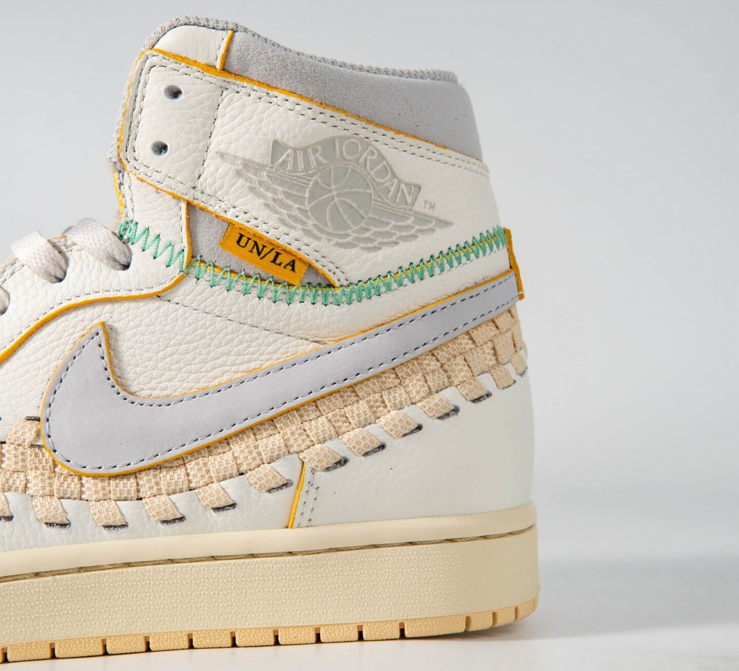 Air Jordan 1 Retro High OG SP Union Woven Sail | MakerPlace by