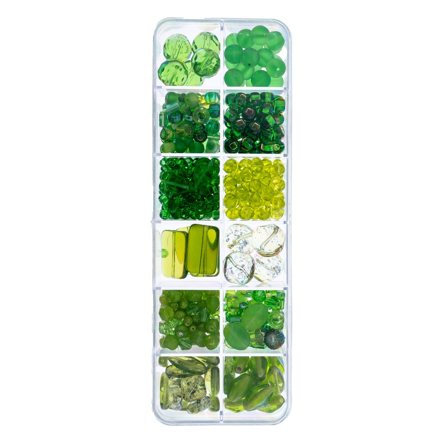 John Bead Mixed Czech Glass Beads Box, 200g