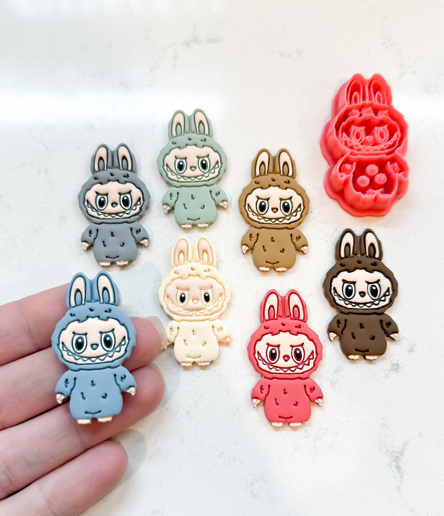 LABUBU MONSTER MACARON | VIRAL TIKTOK | BLIND BOX | POLYMER CLAY CUTTERS