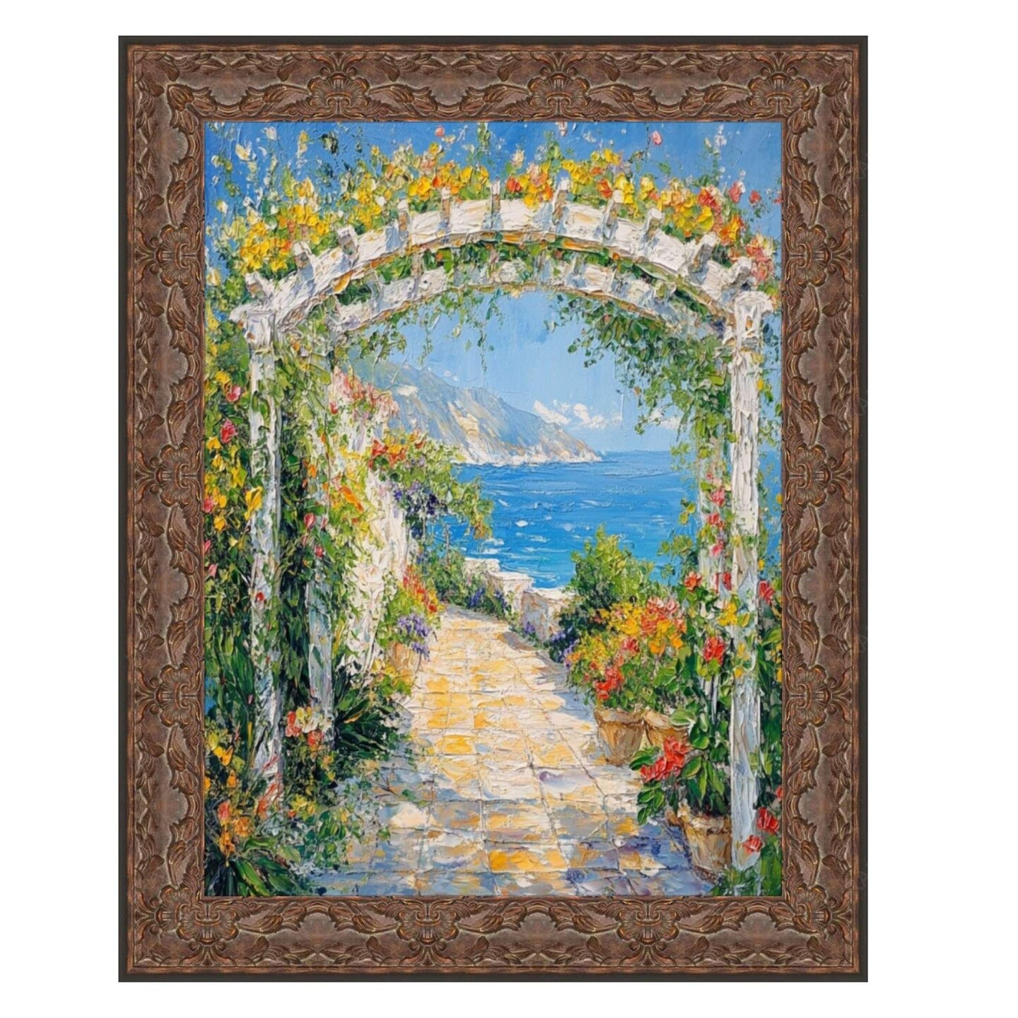 Renaissance Antique Bronze Gold 16x16 Picture Frame, Size: 16x16