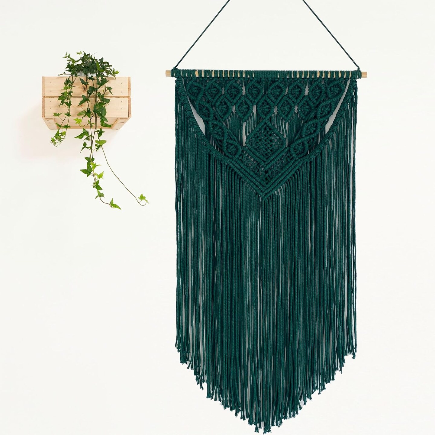 Macrame Wall Hanging Boho Woven Tapestry Home Decor
