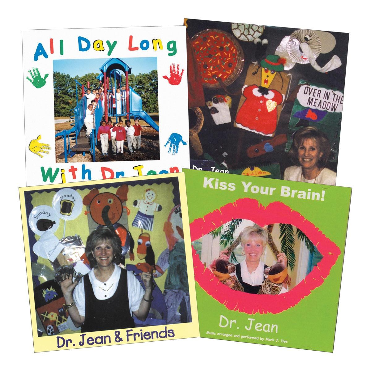 Kaplan Early Learning Company Dr. Jean's CD Collection - Set of 4