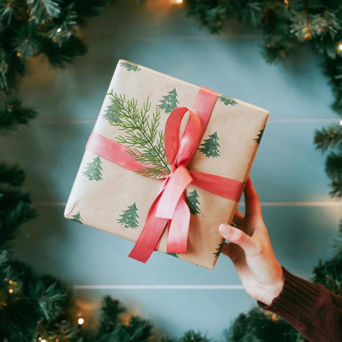 Christmas Greenery Stems (&#x9;Green)