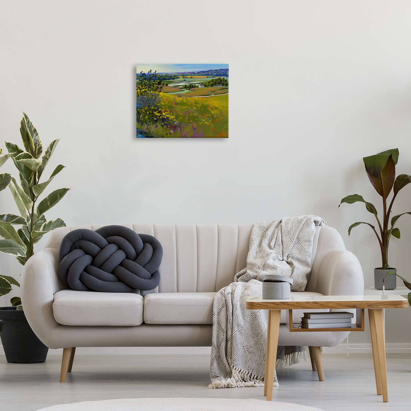 Stupell Industries Country Cottages View Canvas Wall Art Design by Sri Rao