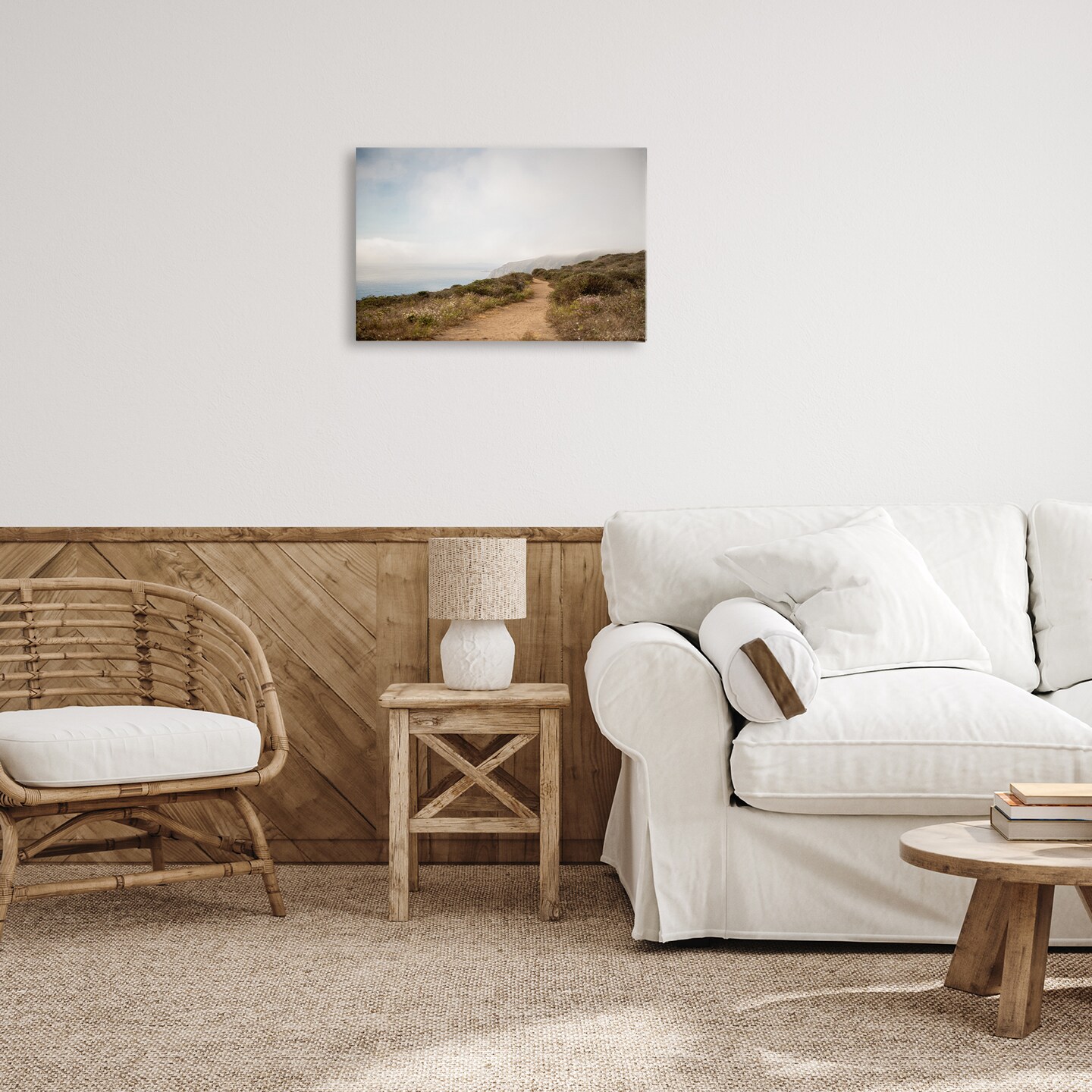 Stupell Industries Wild Coast Pathway Canvas Wall Art Design by Crystal Lynn Collins