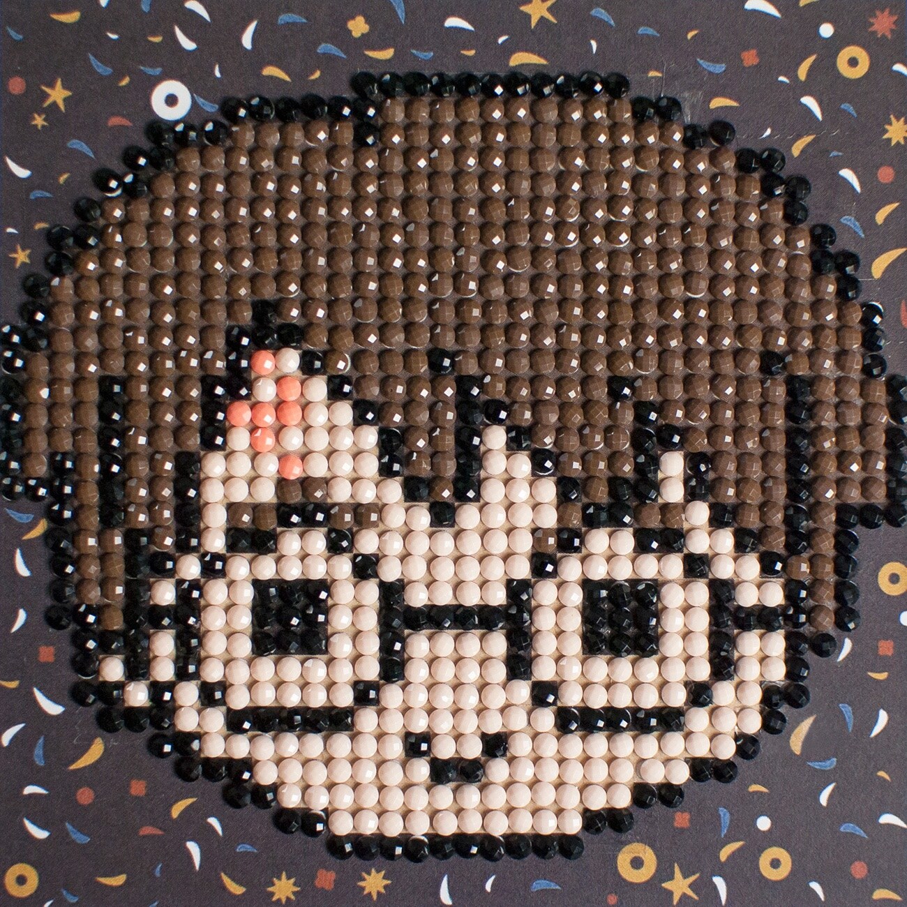 Camelot Dots Diamond Art Kit 4&#x22;X4&#x22;-Harry Potter Fun