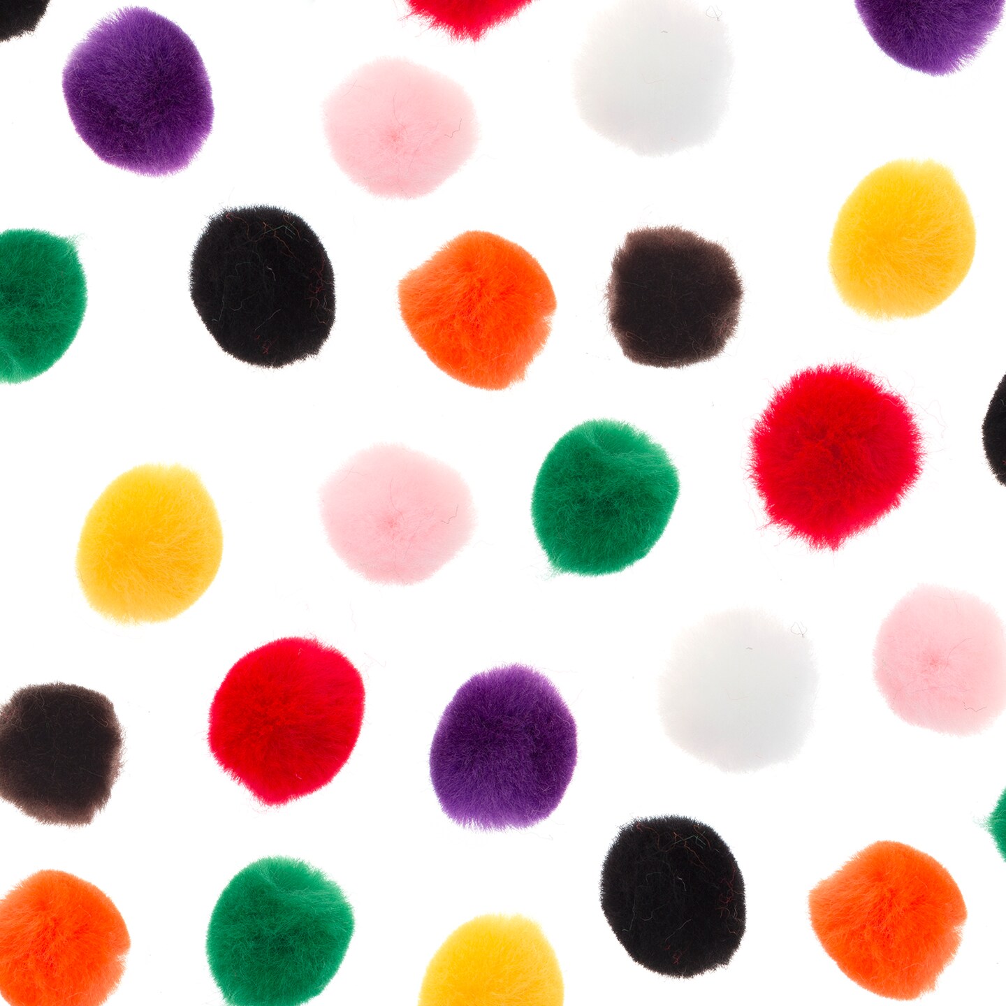 John Bead 0.75&#x22; Pom Poms, 100ct.