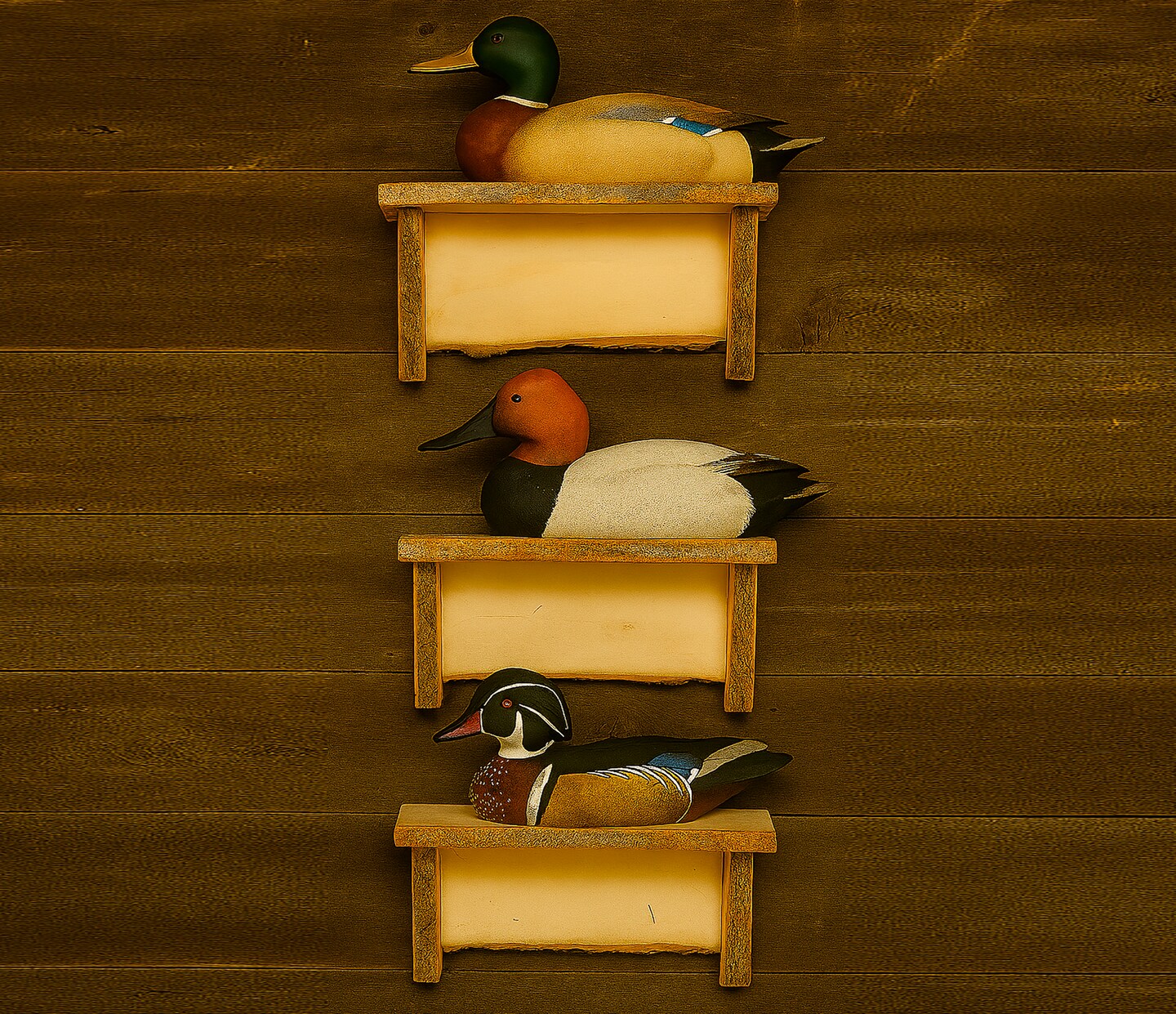 Rustic Basswood Bark Live Edge Shelf, 12in. For Homes & Cabins