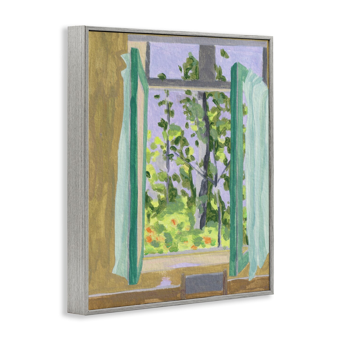 Stupell Industries A Seat For Spring Framed Giclee, design by Melissa Wang