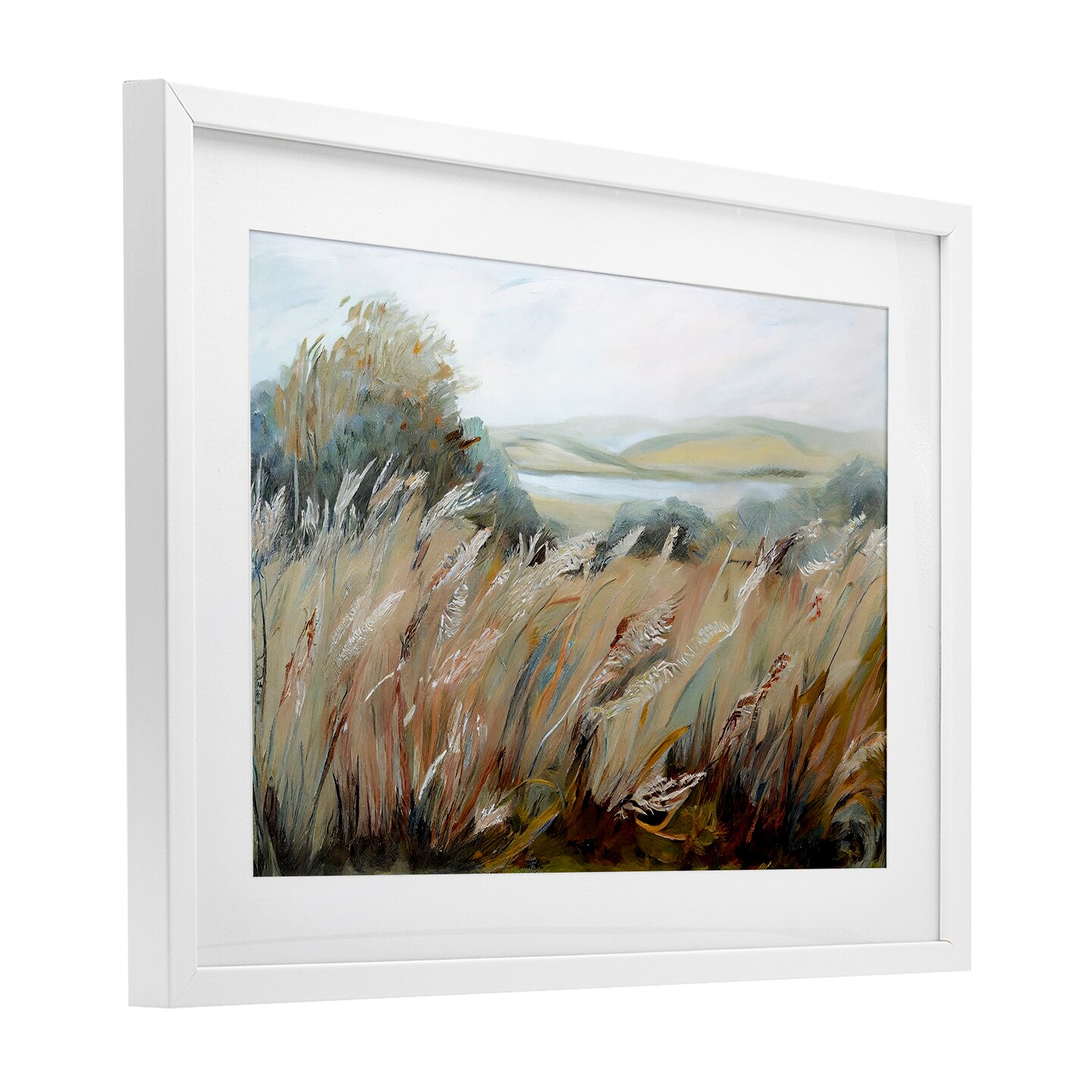 Stupell Industries Windy Meadow Distortion Framed Print Under Glass, design by Sasha