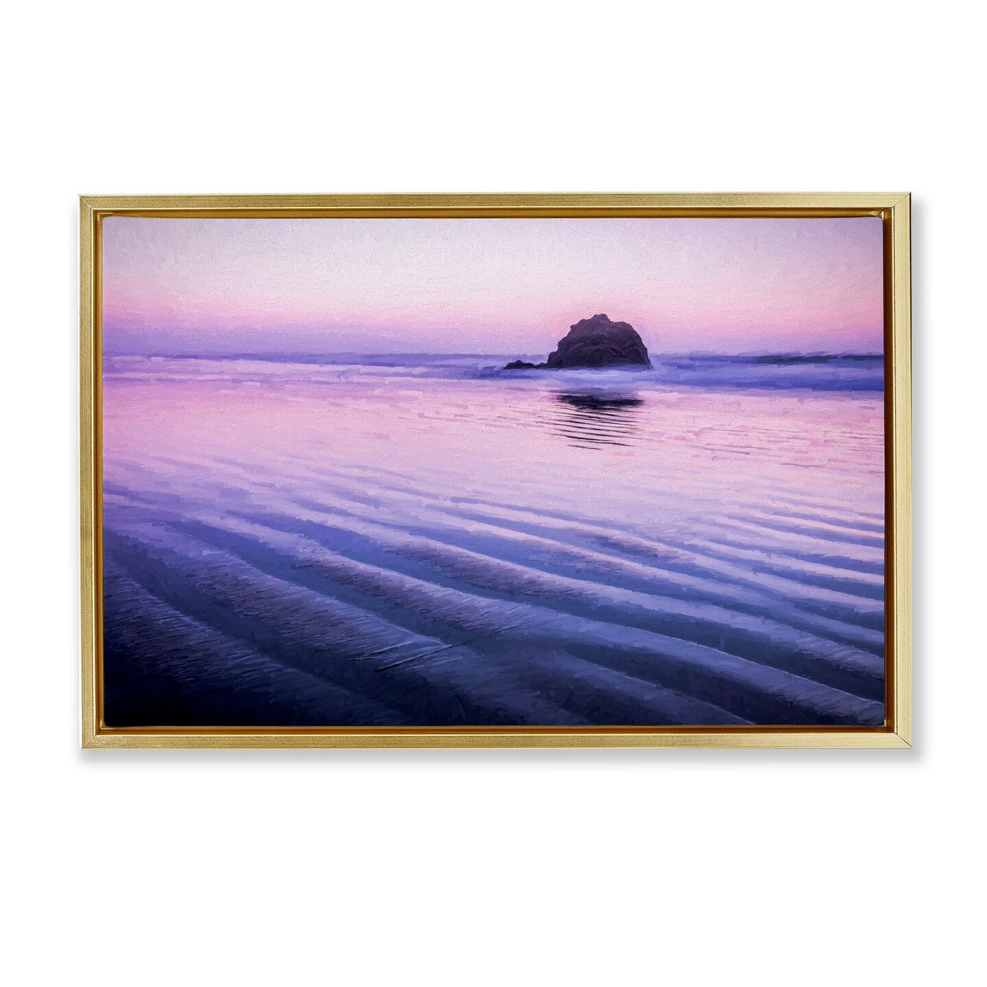 Stupell Industries Tranquil And Still Waters Floating Frame, design by Jon Evan