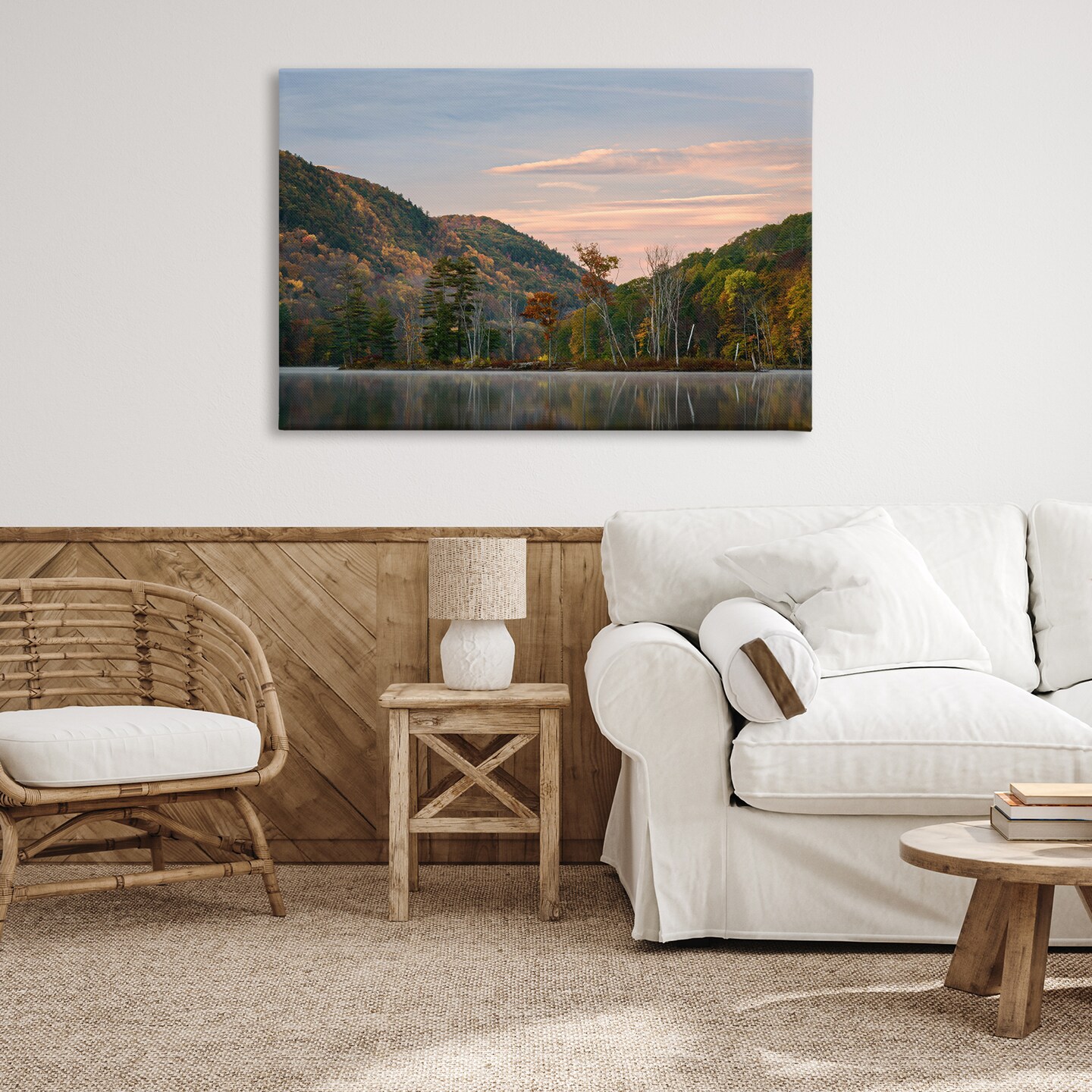 Stupell Industries Nature's Change Reflection Canvas, design by James Rodewald