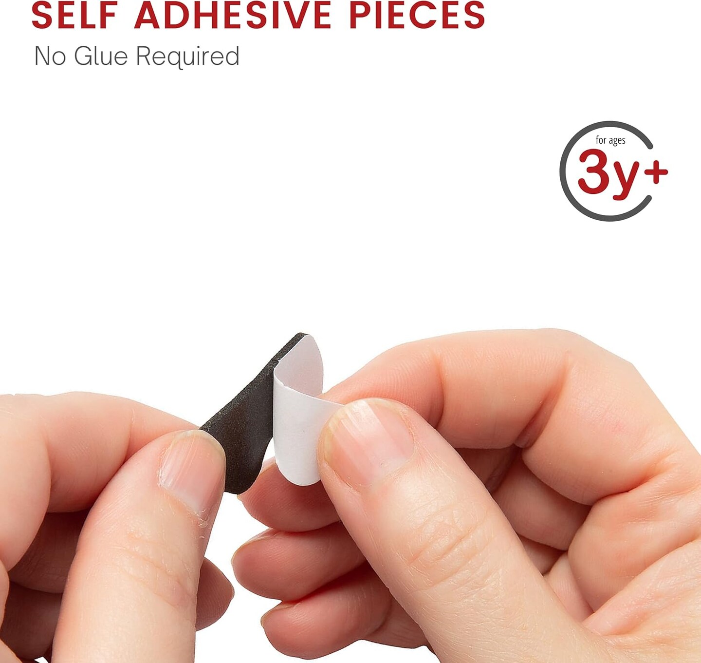 4E's Novelty Gingerbread Man Ornament Craft Kit – 12 Pack DIY Foam Christmas Ornaments, Self-Adhesive Craft Set for Kids Ages 3–12, Classroom Projects & Holiday Tree Decorations