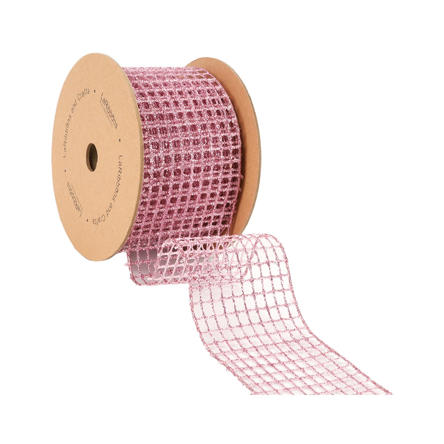 LaRibbons 2 1/2&#x22; Wired Ribbon | &#x22;Netting&#x22; | 10 Yard Roll