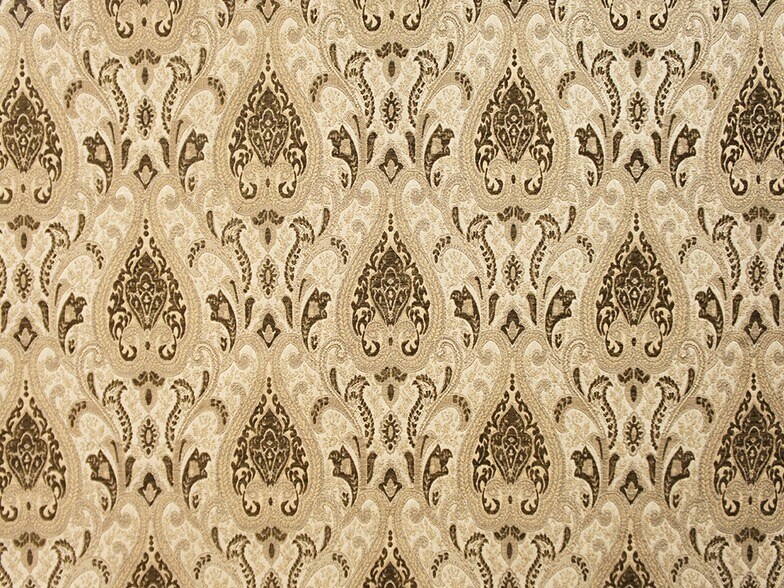 Sarah Upholstery & Drapery Fabric 100% Polyester, 54" Wide with Elegant Pattern Repeat
