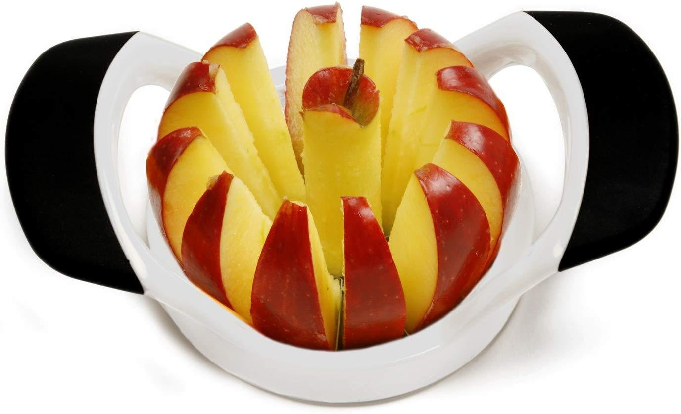 Norpro Grip-EZ 12-Section Stainless Steel Blade  Apple Slicer / Fruit Wedger and Corer