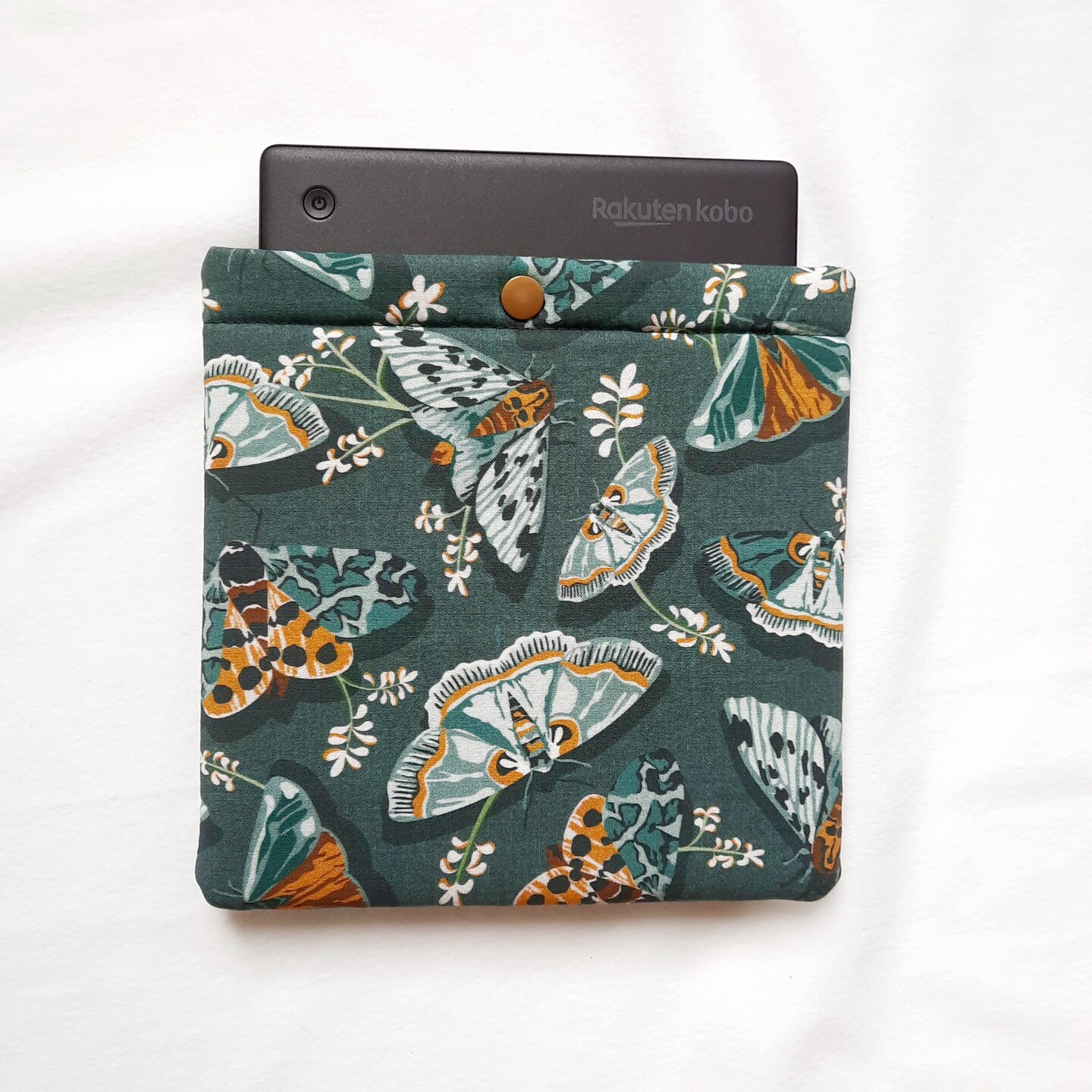 Kobo sleeve, padded Kobo case with snap for Libra 2, Libra Color