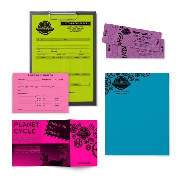 Astrobrights 8 1/2&#x22; x 11&#x22; 65# Cover Sheets Ream of 250