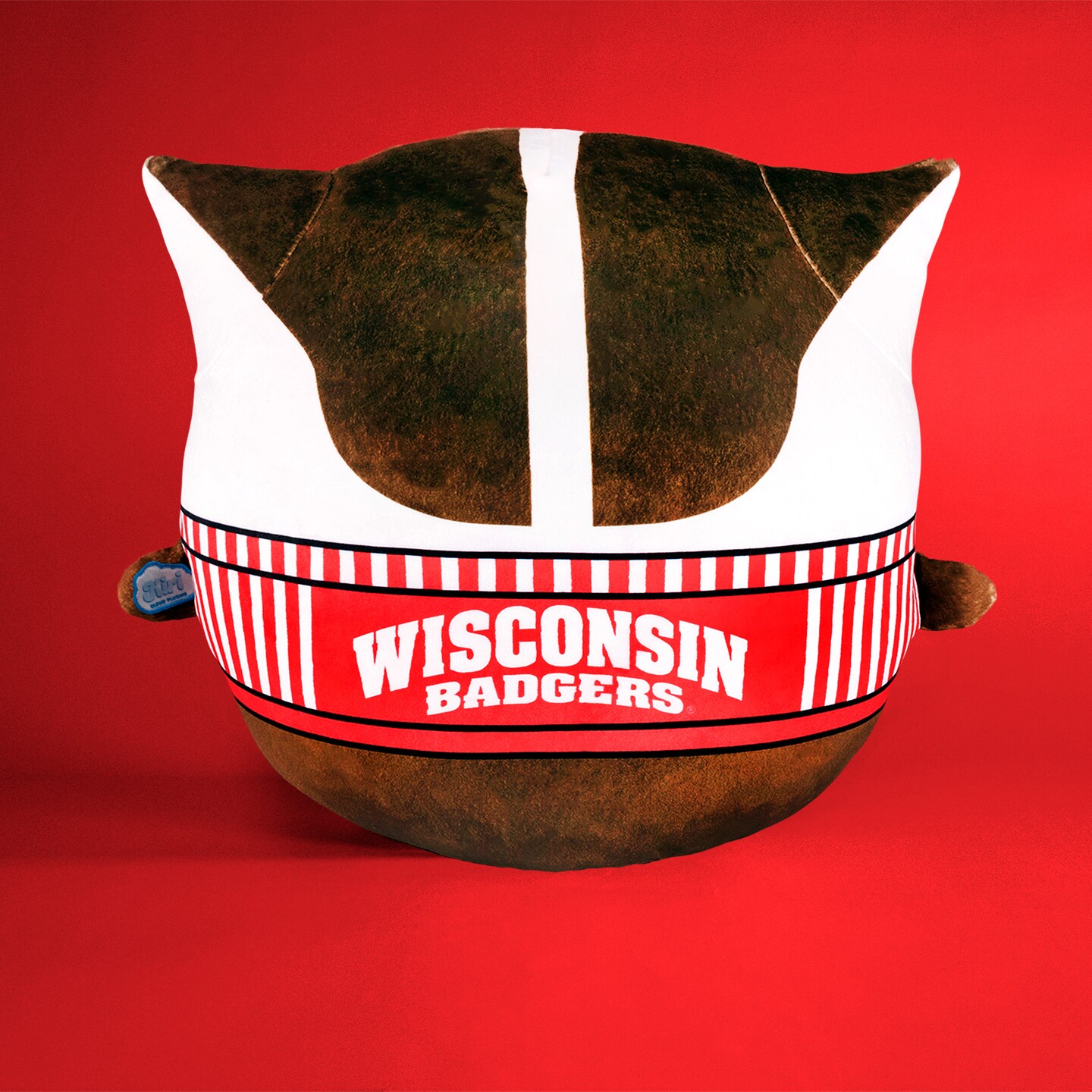 Sleep Squad Wisconsin Badgers Bucky Badger 12&#x22; Mascot Kiri Cloud Plushie