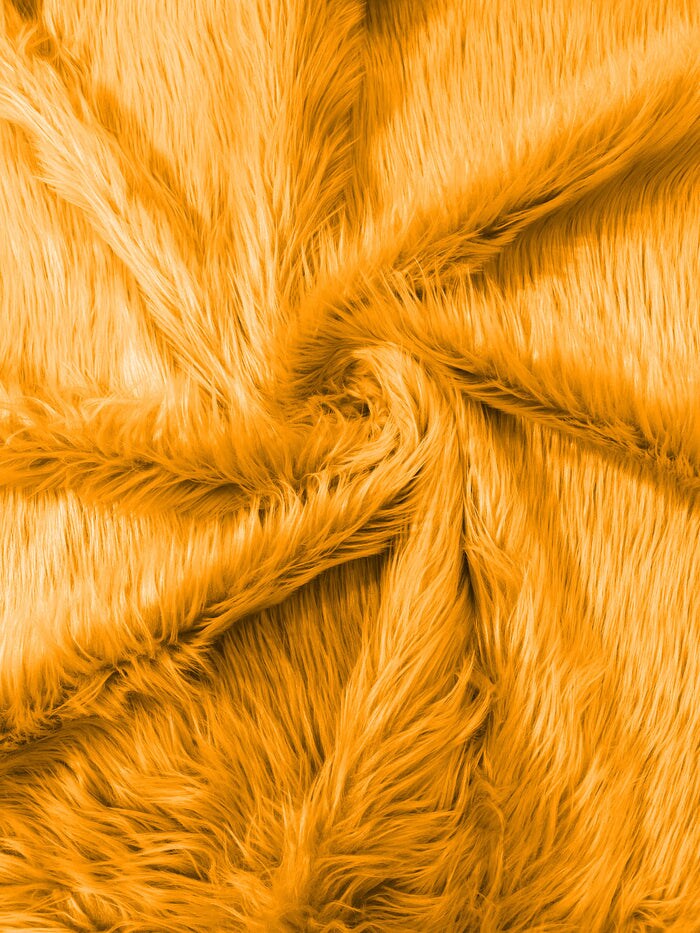 1 Yard Solid Faux Fur Fabric for Costumes, Decor, pillows & beddings