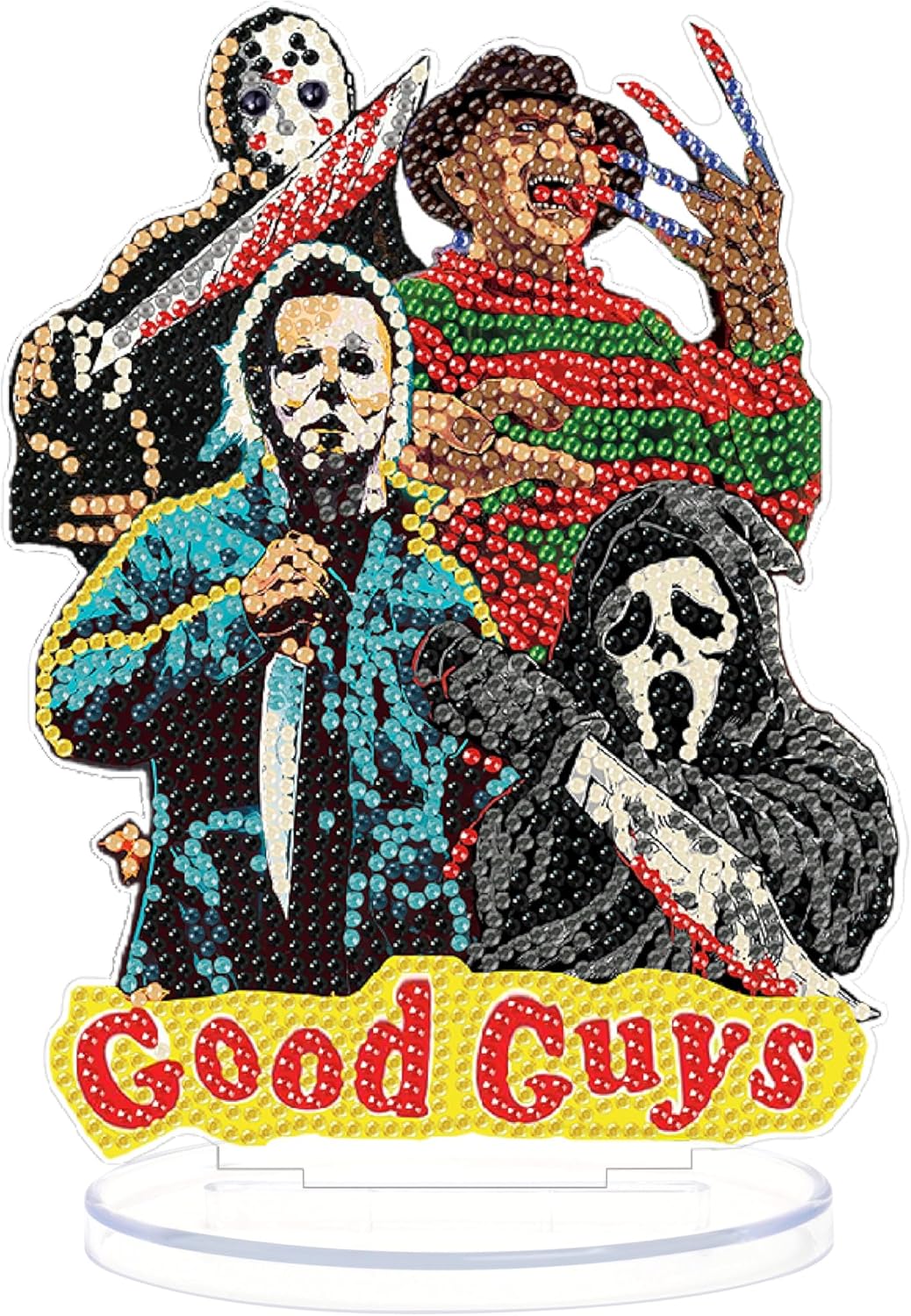 DIY Halloween Tabletop Diamond Painting Kits for Adults