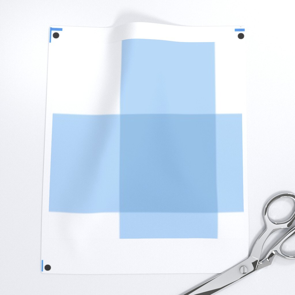 Large Buffalo Check Light Blue Nursery Plaid Boy Picnic Gingham Shabby Chic Modern Custom Printed Fabric by Spoonflower Various Fabrics by the Yard or Fat Quarter