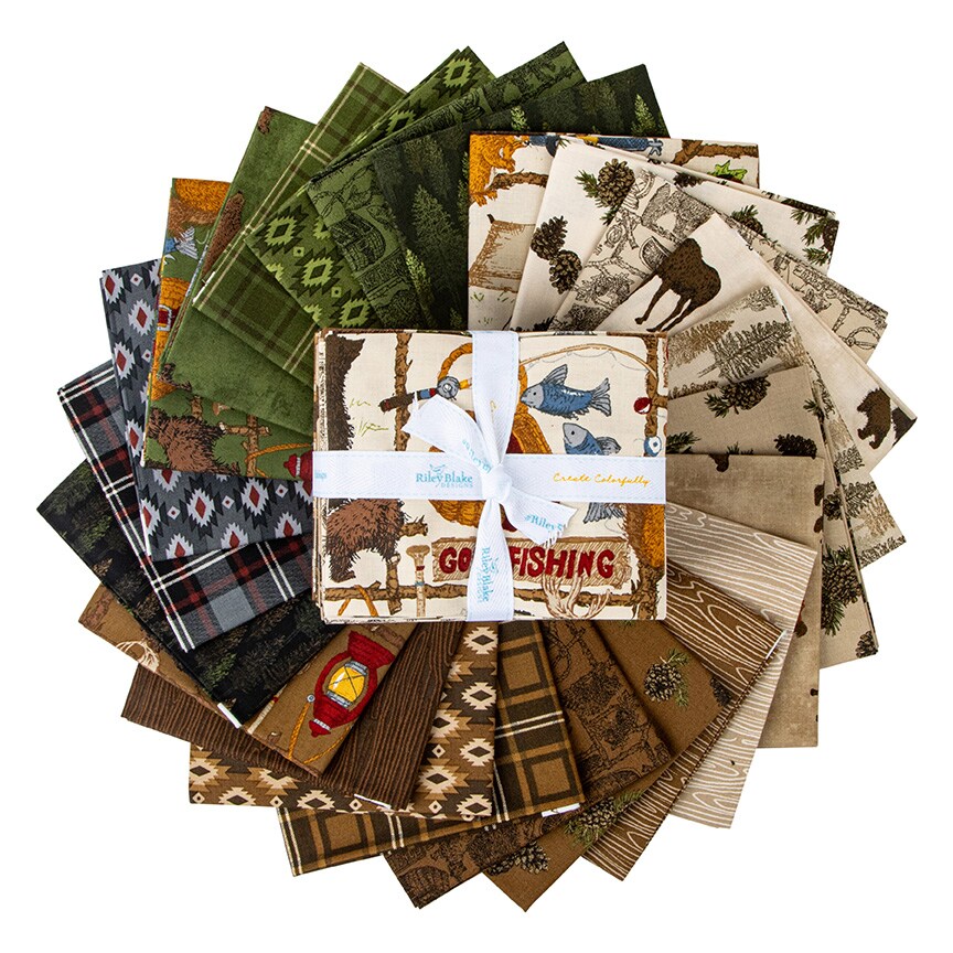 Pine Grove Fat Quarter Bundle by Riley Blake Designs for Riley Blake (FQ-15930-24)