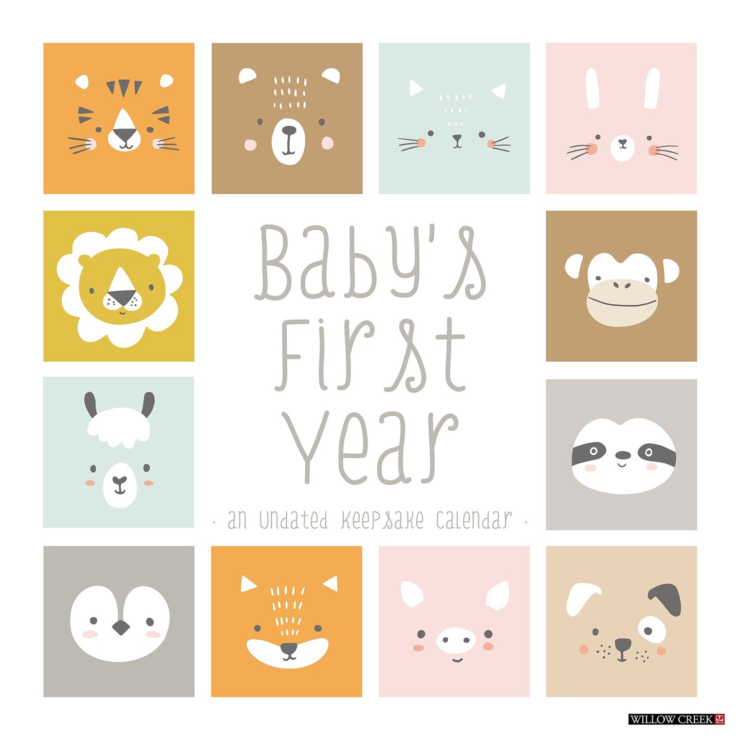 Baby&#x27;s First Year Undated Monthly Wall Calendar