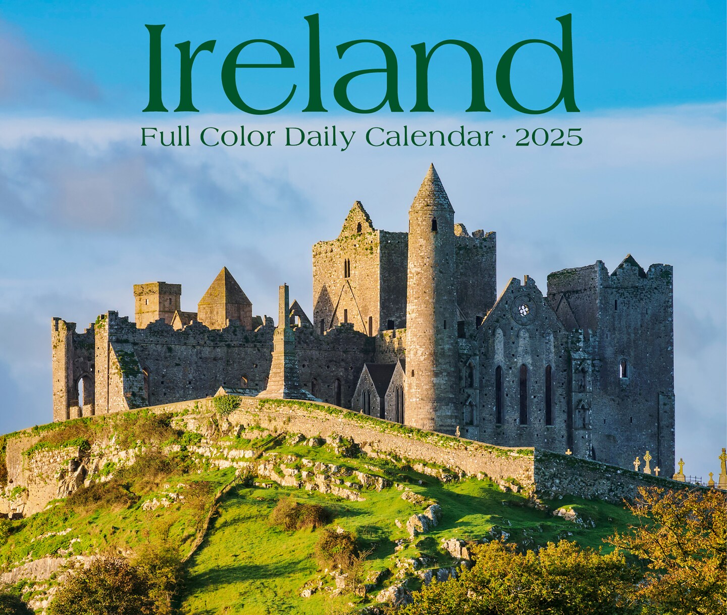 Ireland 2025 Box Calendar, Travel Daily Desktop