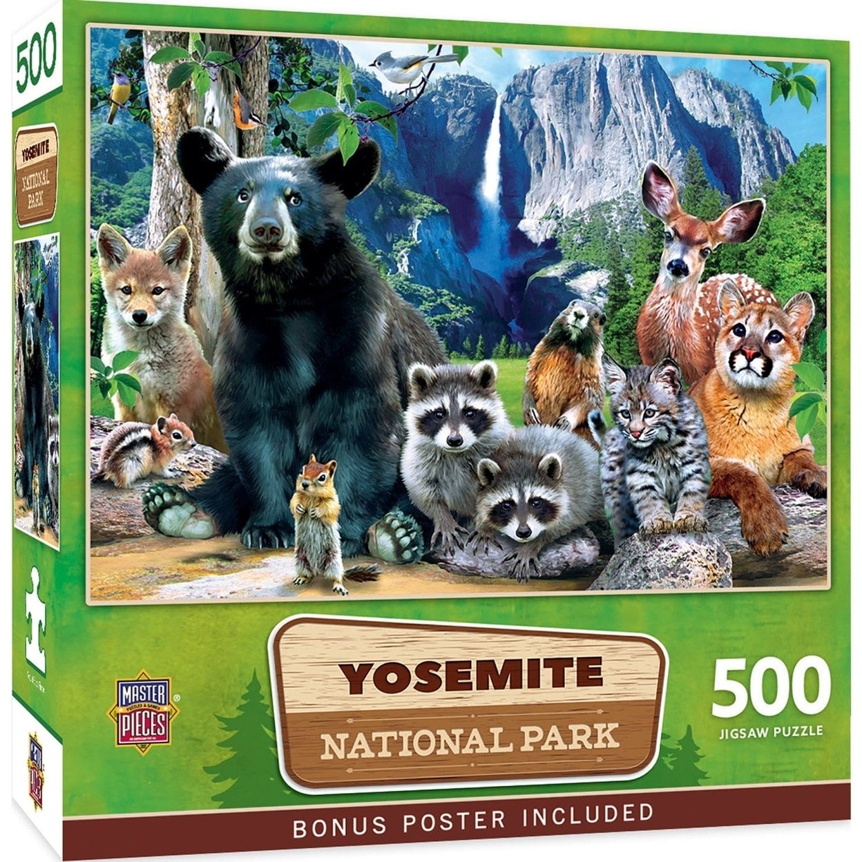 Yosemite National Park 500 Piece Jigsaw Puzzle Premium Quality Recycled Material