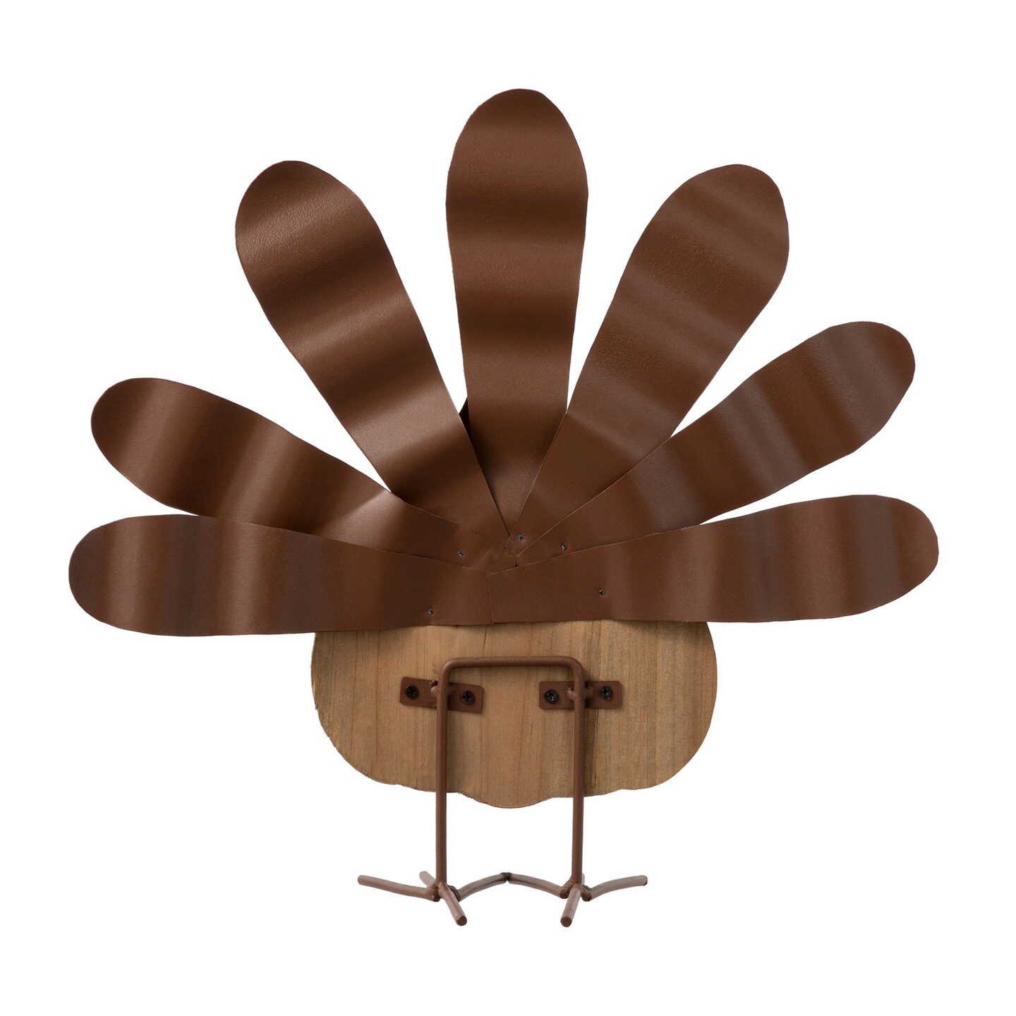 Thanksgiving Wooden &#x26; Metal Turkey Table Decor