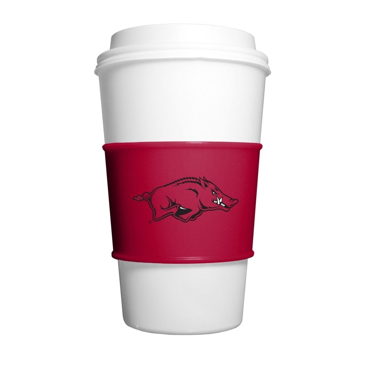 Arkansas Razorbacks Silicone Cup Sleeves Ncaa Drink Accessories Dishwasher Safe