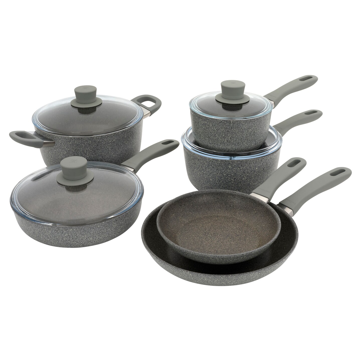ZWILLING Parma Plus 10-pc Aluminum Nonstick Cookware Set