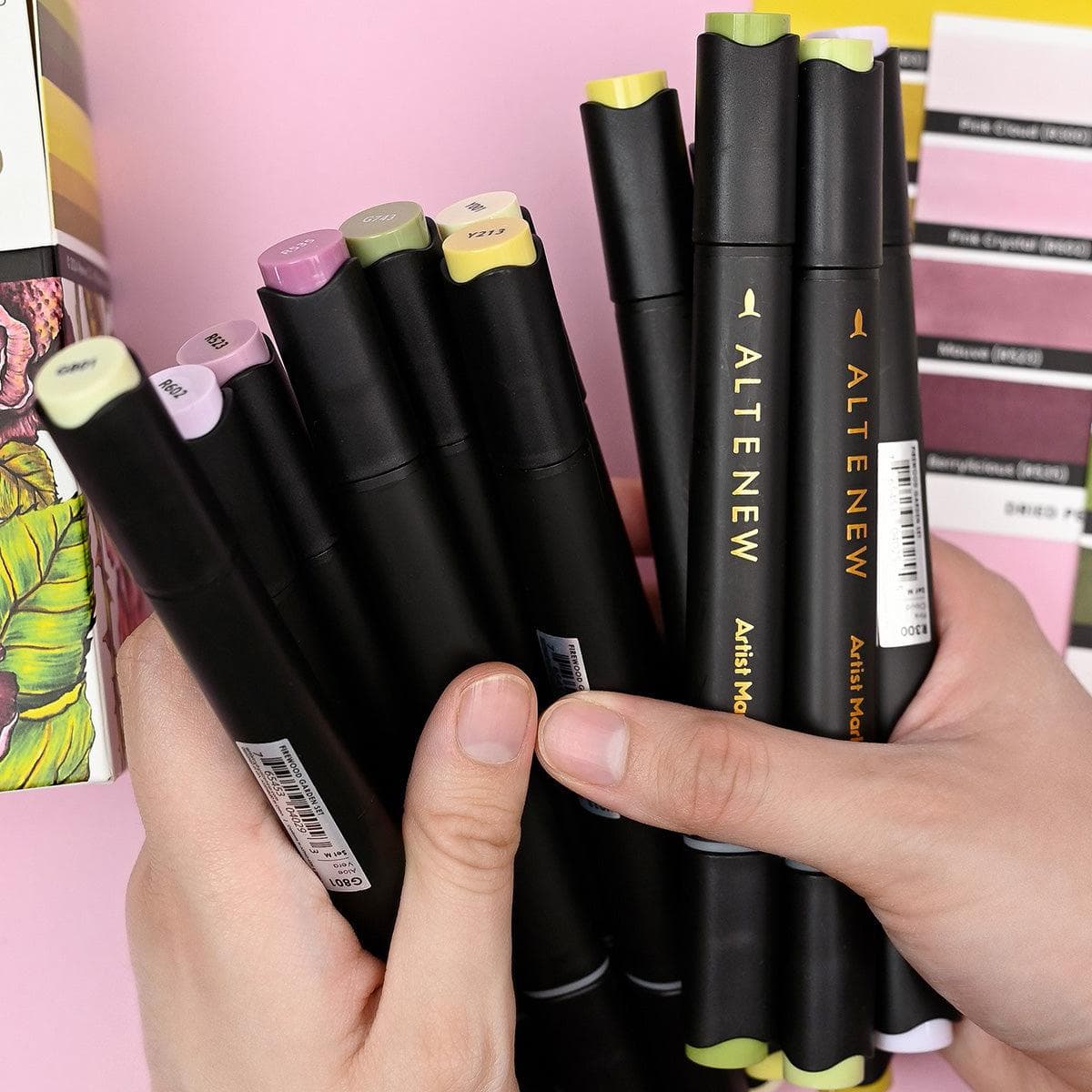 Woodland Garden &#x26; Firewood Garden Artist Alcohol Markers