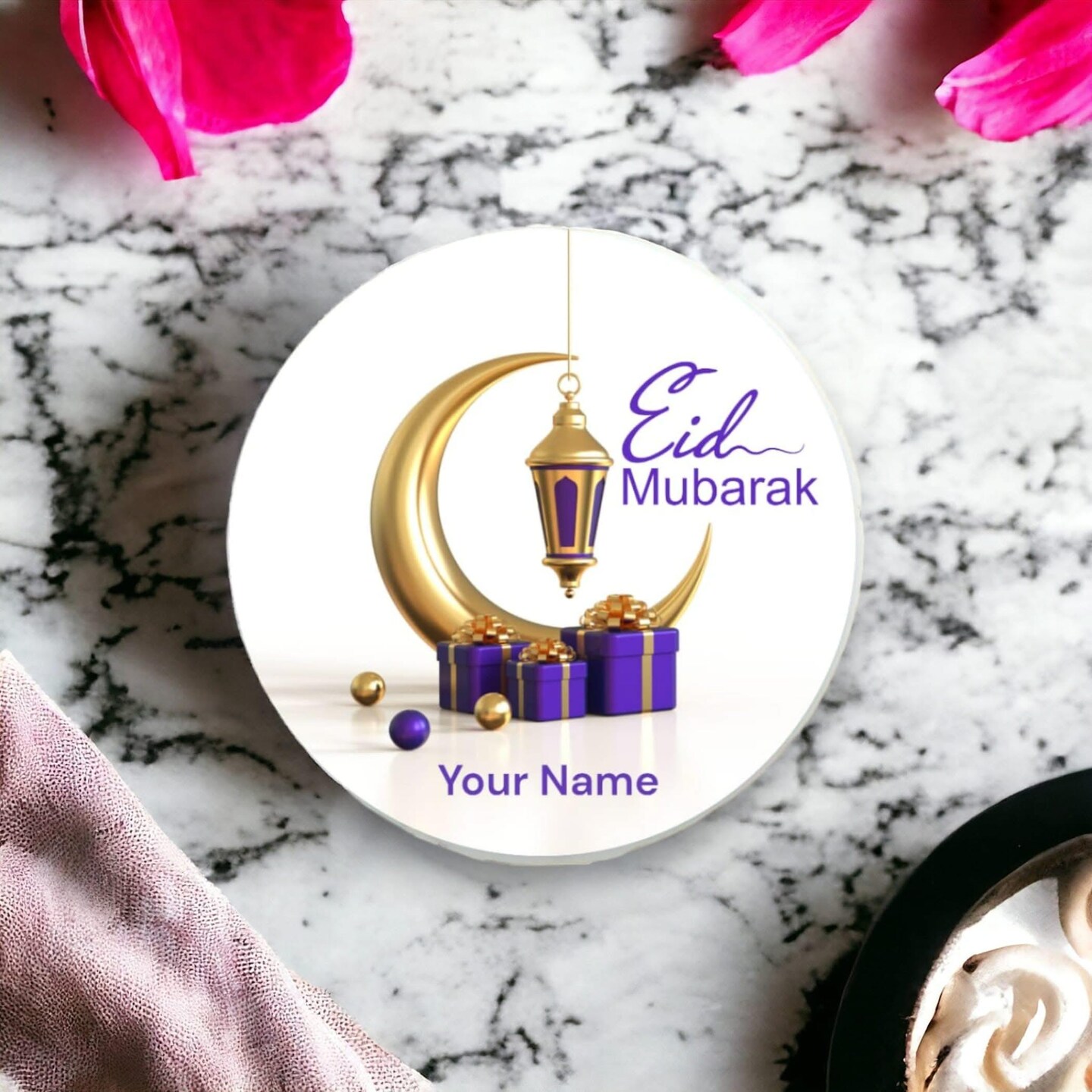 12x Personalized Eid Gift Sticker, Eid Mubarak Stickers, Eid Gift Ideas, Eid Party Decoration, Eid Tags, Eid Stickers. Eid Goodie Bag
