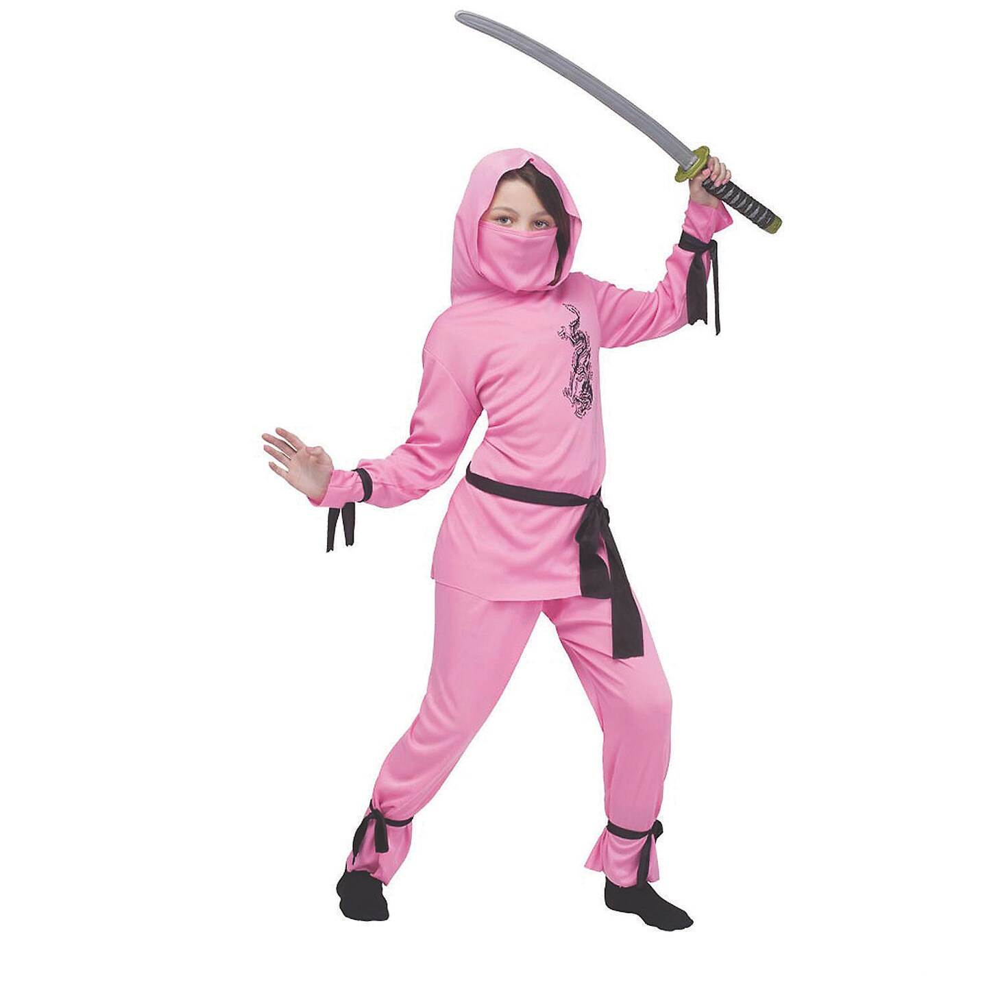 Pink Ninja Warrior Costume
