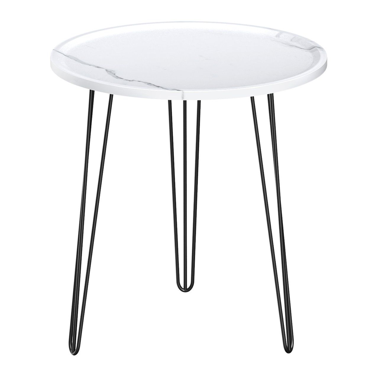 Patio Table Small Round Table Home Apartment Dining Table Living Room Window Coffee Table With Marble Pattern And Iron