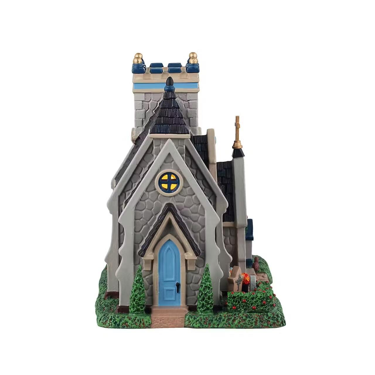 Lemax Caddington Village Church: St. Anne&#x27;s Christmas Building