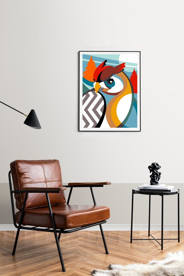 Needlepoint canvas for halfstitch without yarn Owl Art SE926.368 Seg De Paris Printed Tapestry Canvas