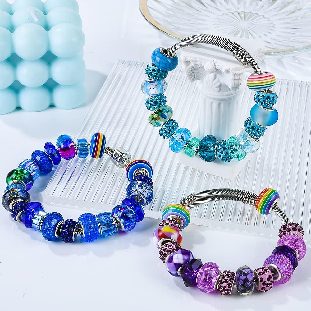Assortment European Large Hole Beads