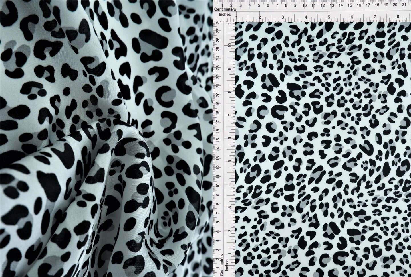 1 Yard Shiny Satin Animal Print Fabric, 57/58″ Wide 100% Polyester