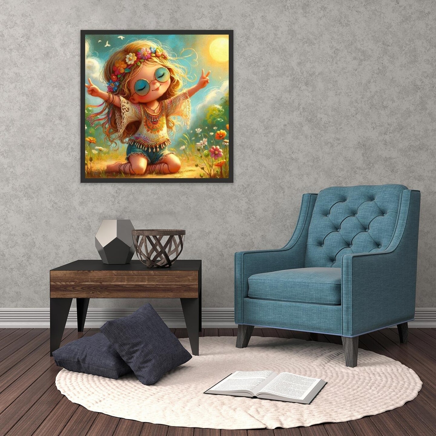 5D Diamond Painting Kits - Fantasy Girl Diamond Art Kits