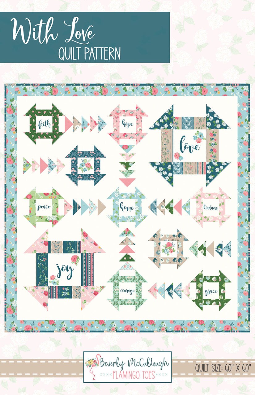 Riley Blake Designs With Love Quilt Pattern P138-WITHLOVE | Michaels