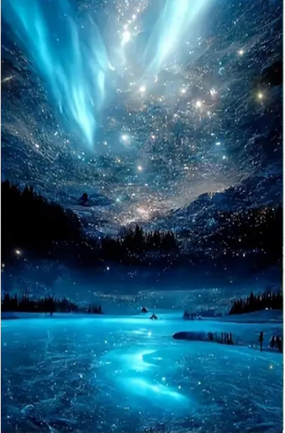 5D Diamond Painting Kits - Adults Diamond Art Starry Sky Ocean Diamond Painting
