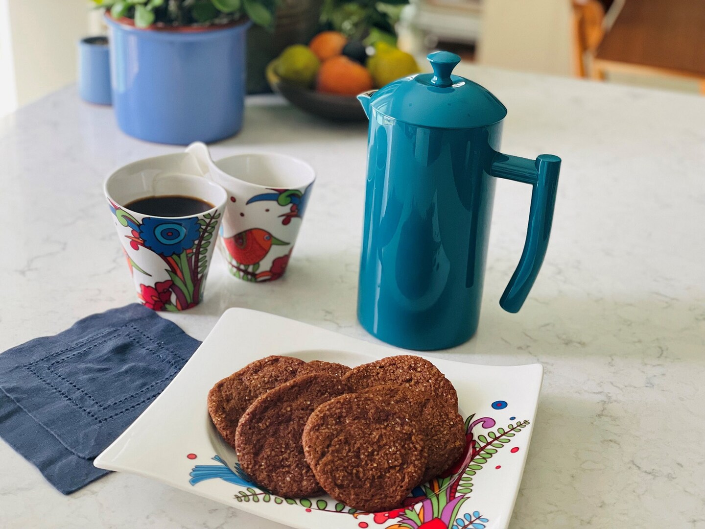 Frieling Double-Walled Stainless Steel French Press Coffee Maker, 34 fl oz